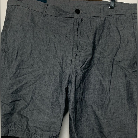 Perry Ellis Mens chambray linen short - Picture 3 of 3